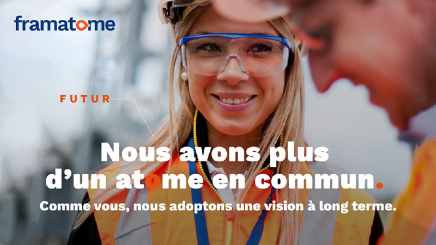 Visuel de la marque employeur Framatome 2022